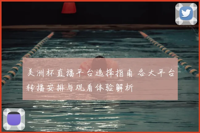 美洲杯直播平台选择指南 各大平台转播安排与观看体验解析