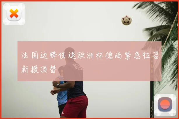法国边锋伤退欧洲杯德尚紧急征召新援顶替