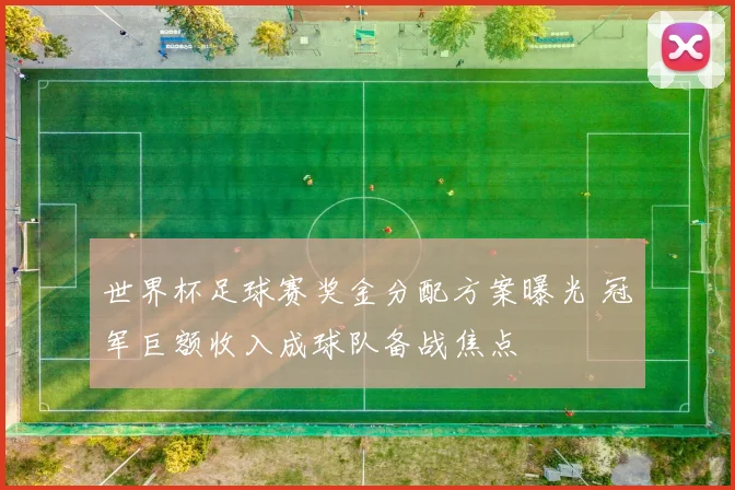 世界杯足球赛奖金分配方案曝光 冠军巨额收入成球队备战焦点
